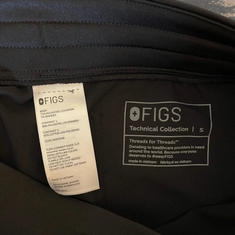 FIGS Zamora Jogger Scrub Pants - WORN ONCE - Stellar Condition - Picture 4 of 4